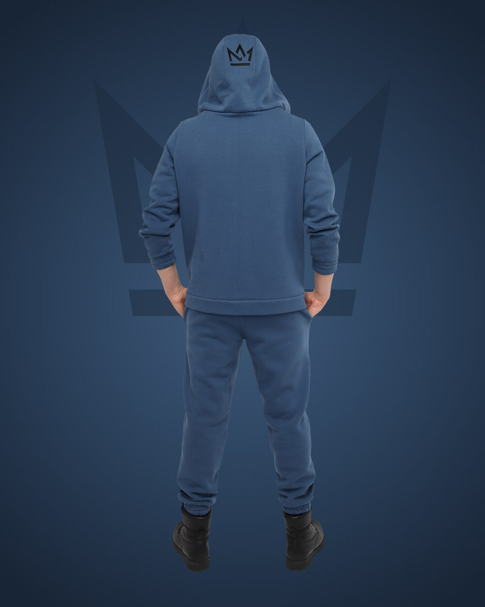 Мужской спортивный костюм с молнией "ZIP" фото