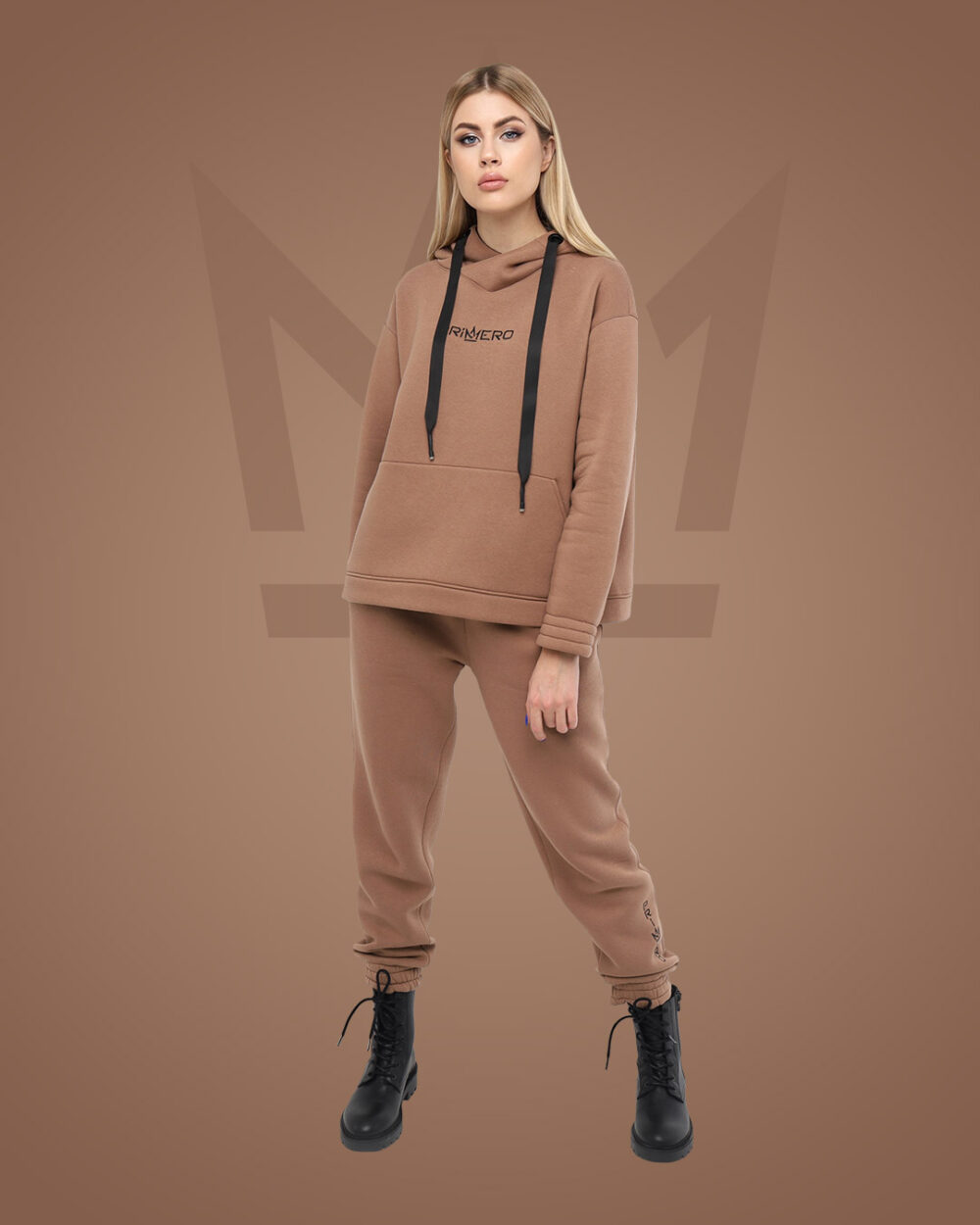 Классический женский худи и джоггеры "COMFORT" фото