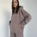 Тёплый женский худи "RAISED"