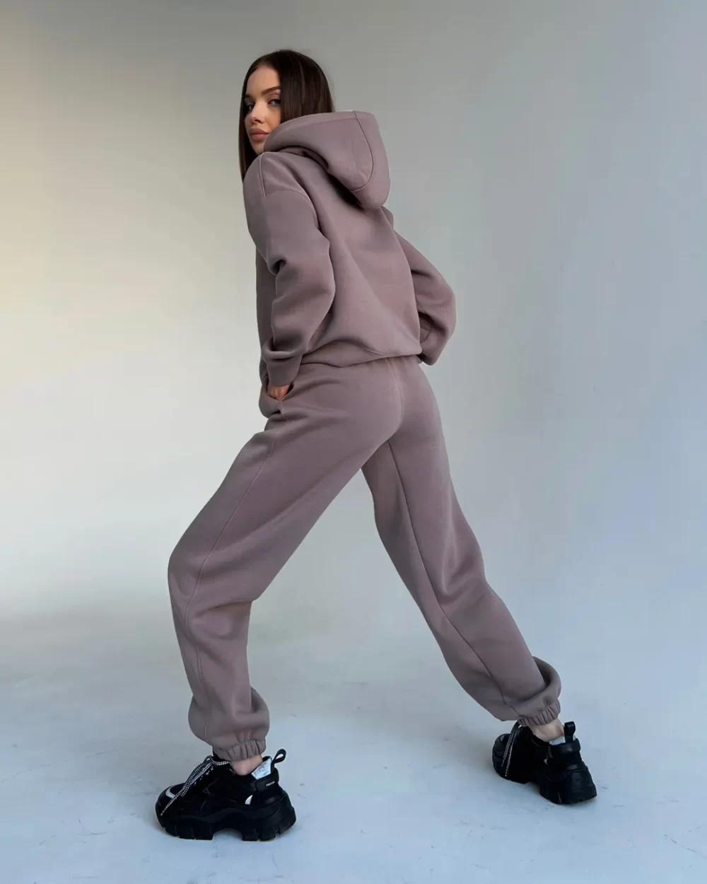 Тёплый женский спортивный костюм "IMU" — изображение 4
