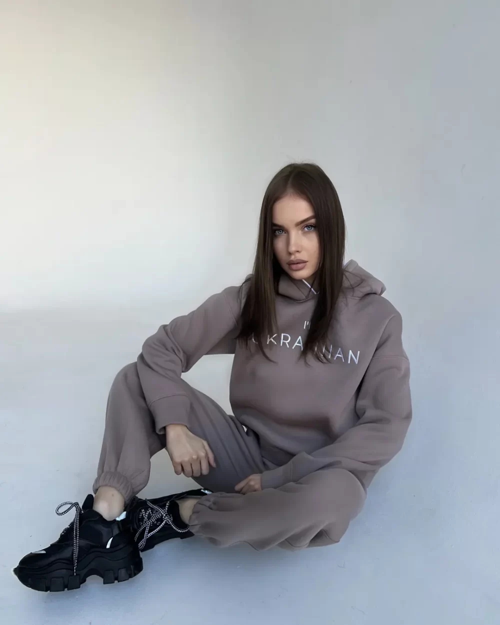 Тёплый женский спортивный костюм "IMU" — изображение 6