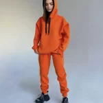 Тёплый женский спортивный костюм "CARVED"