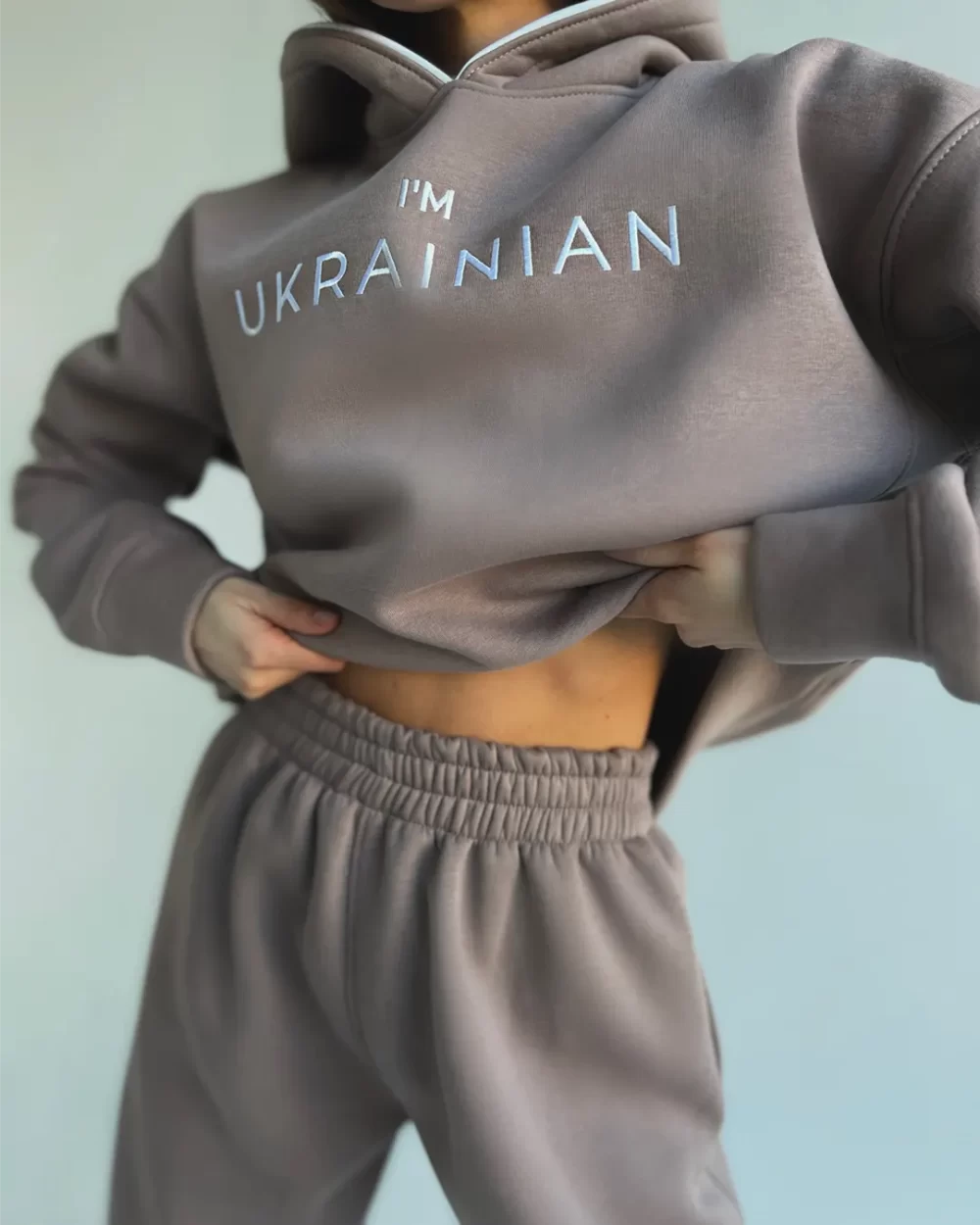 Тёплый женский спортивный костюм "IMU" — изображение 3