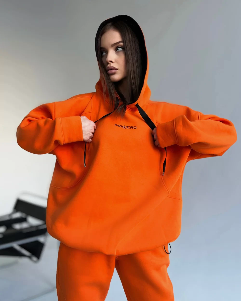 Тёплый женский спортивный костюм "CARVED" — изображение 2