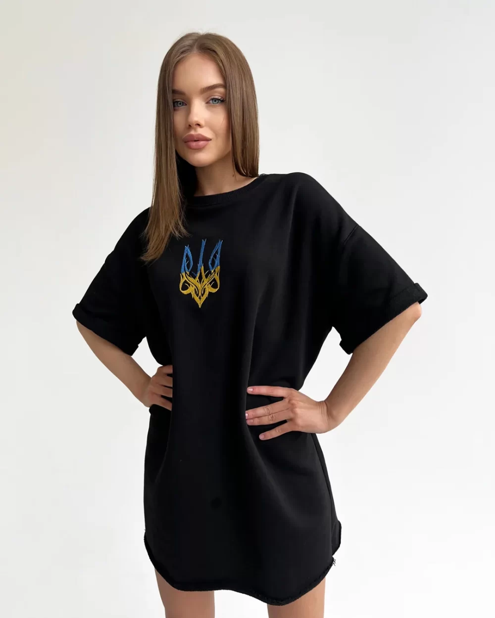 Женская футболка оверсайз "FIRE"