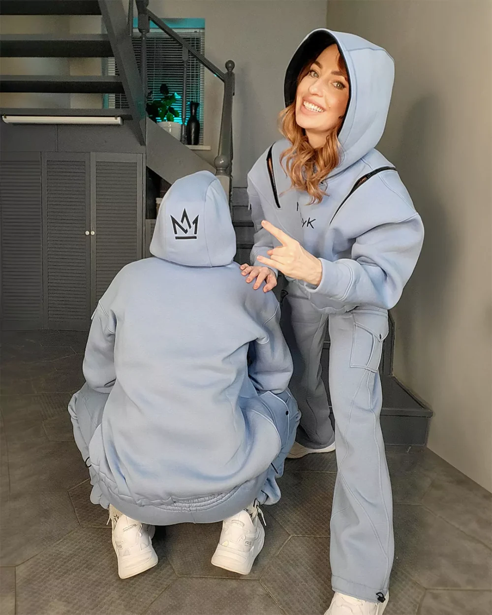 Тёплый женский спортивный костюм "METELyK" — изображение 11