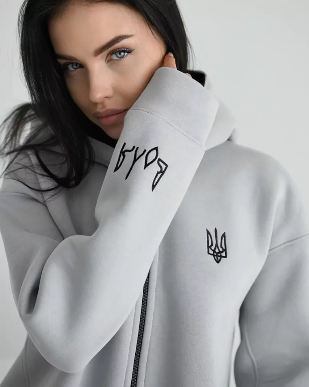 Тёплый женский спортивный костюм "PATRIOT ZIP" — изображение 2