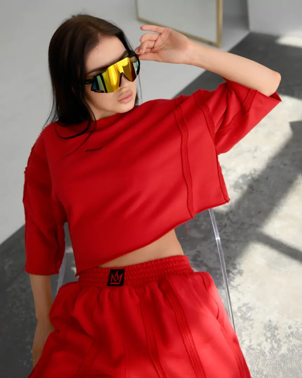 Женский костюм с наружными швами "OUTER" — изображение 2