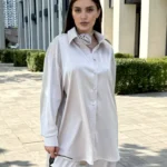 Женская шелковая рубашка "ELEGANCE"