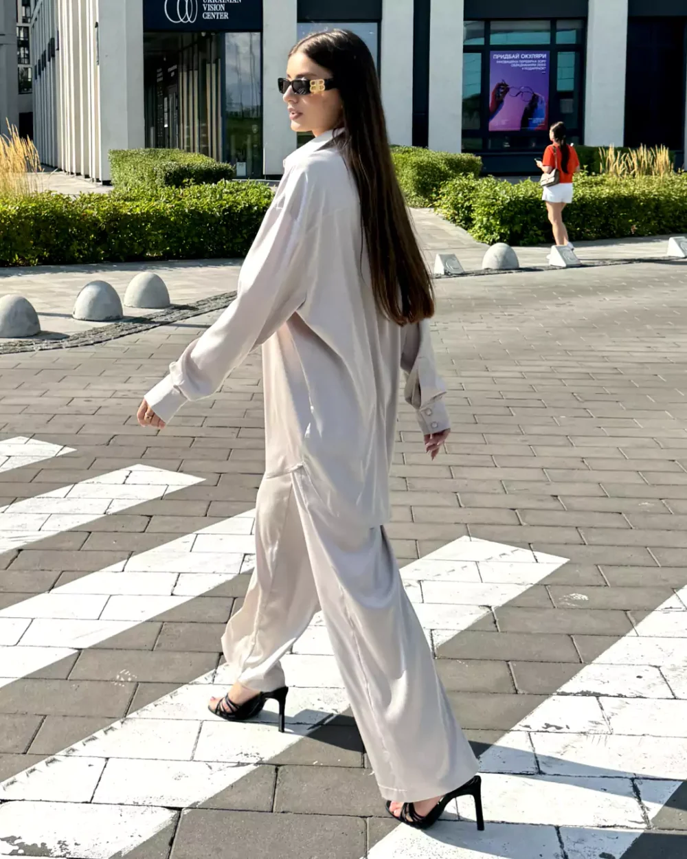 Женская шелковая рубашка "ELEGANCE" — изображение 9