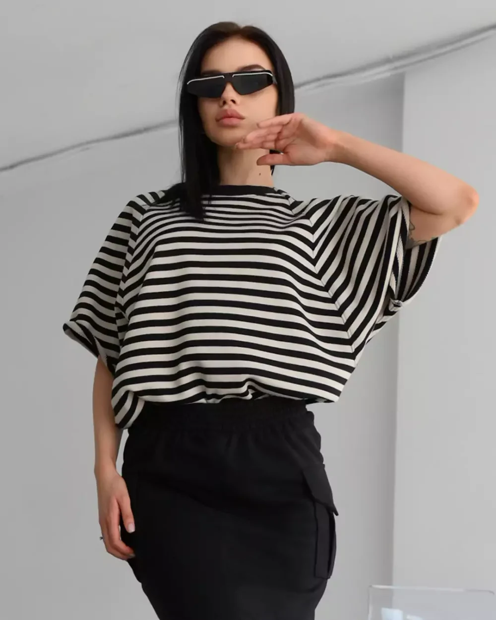 Женская футболка тельняшка "STRIPE"