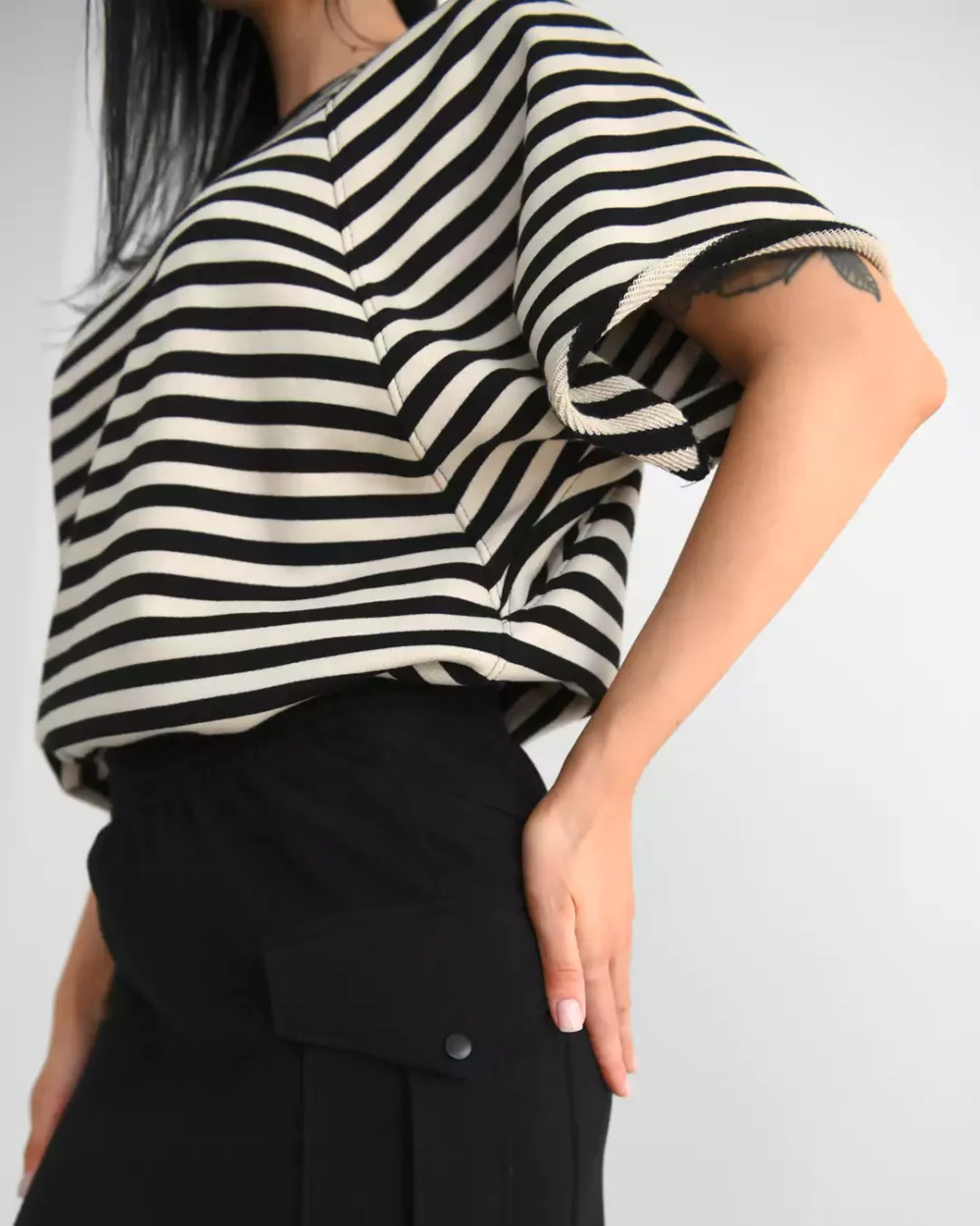 Женская футболка тельняшка "STRIPE" — изображение 4