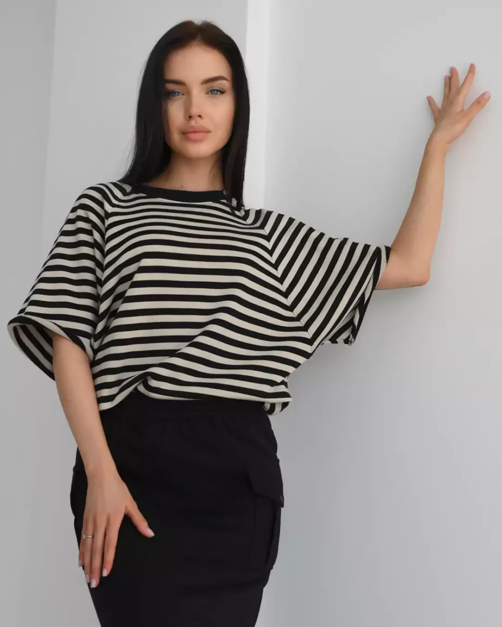 Женская футболка тельняшка "STRIPE" — изображение 5