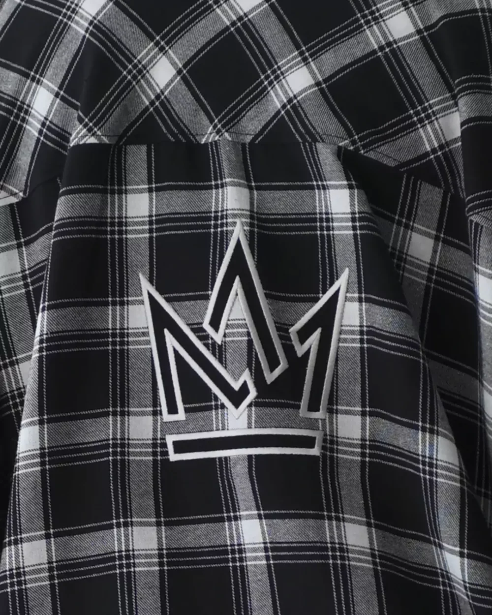 Женская рубашка в клетку "GRAYSCALE" — изображение 3