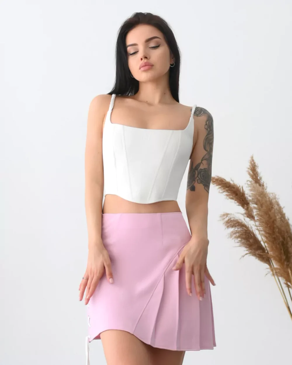 Женский корсет с вышивкой "BARBIE" — изображение 6