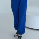 Тёплые женские штаны-козачки декоративными вставками "VYSHYVANKA"