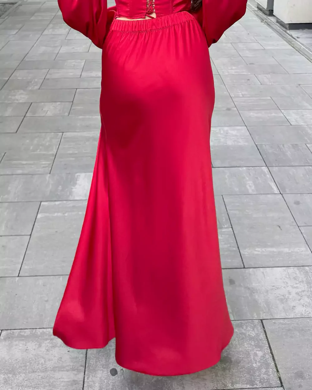 Женская шелковая юбка макси "CHARM" — изображение 4