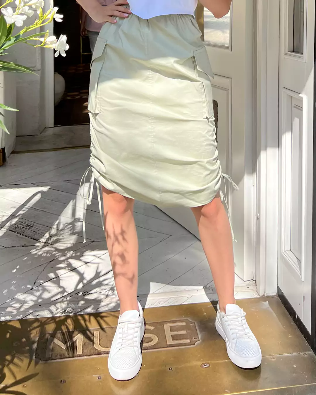 zhenskaya-yubka-kargo-na-zatyakakh-summer-01.1 Женская юбка-карго миди на затяжках "SUMMER" — изображение 1