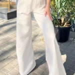 Женские штаны-палаццо с наружными швами "FREE"