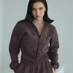 Тёплая женская зип-толстовка "HARMONY"