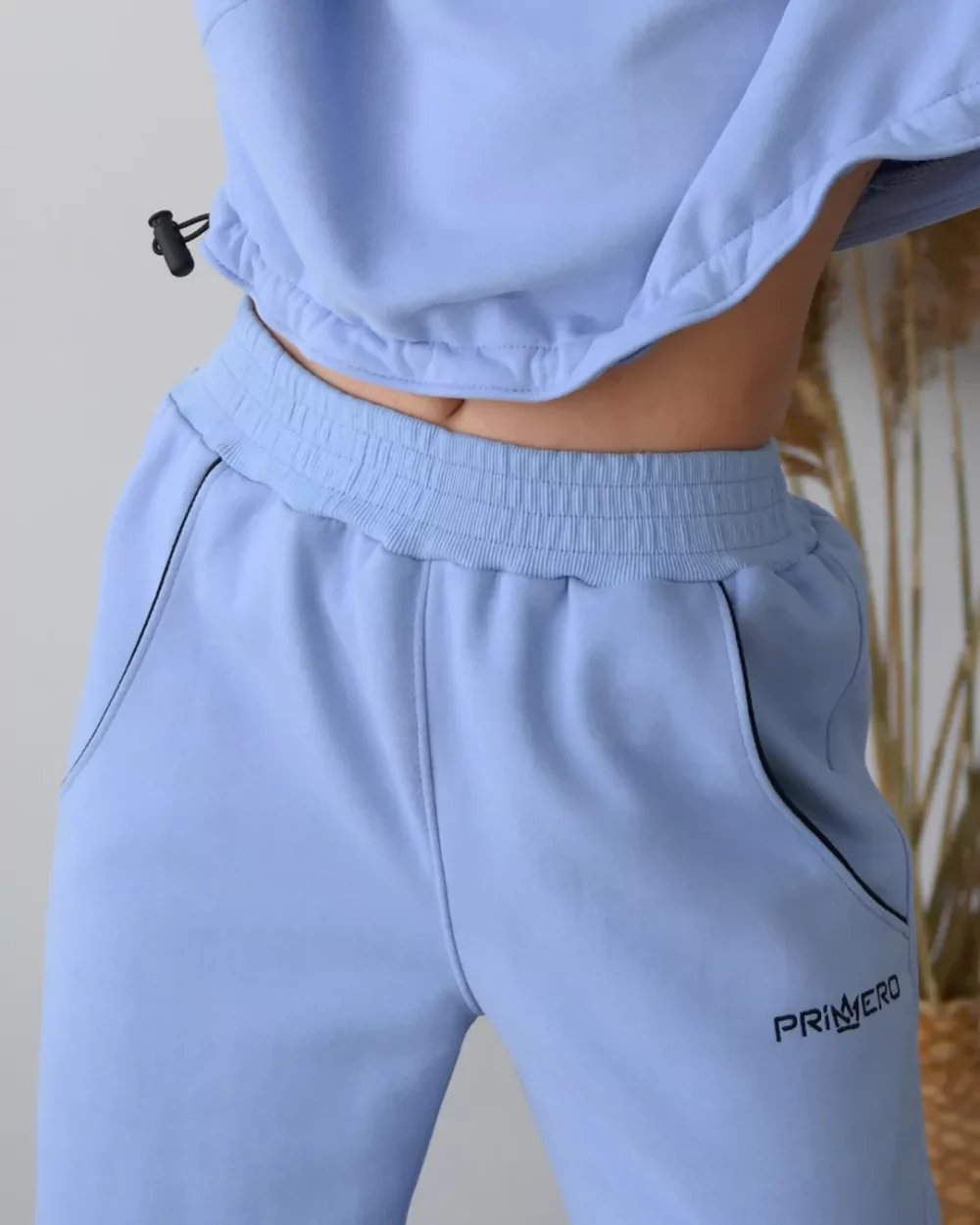 Женские штаны-палаццо с декоративными вставками "BUTTERFLY" — изображение 2