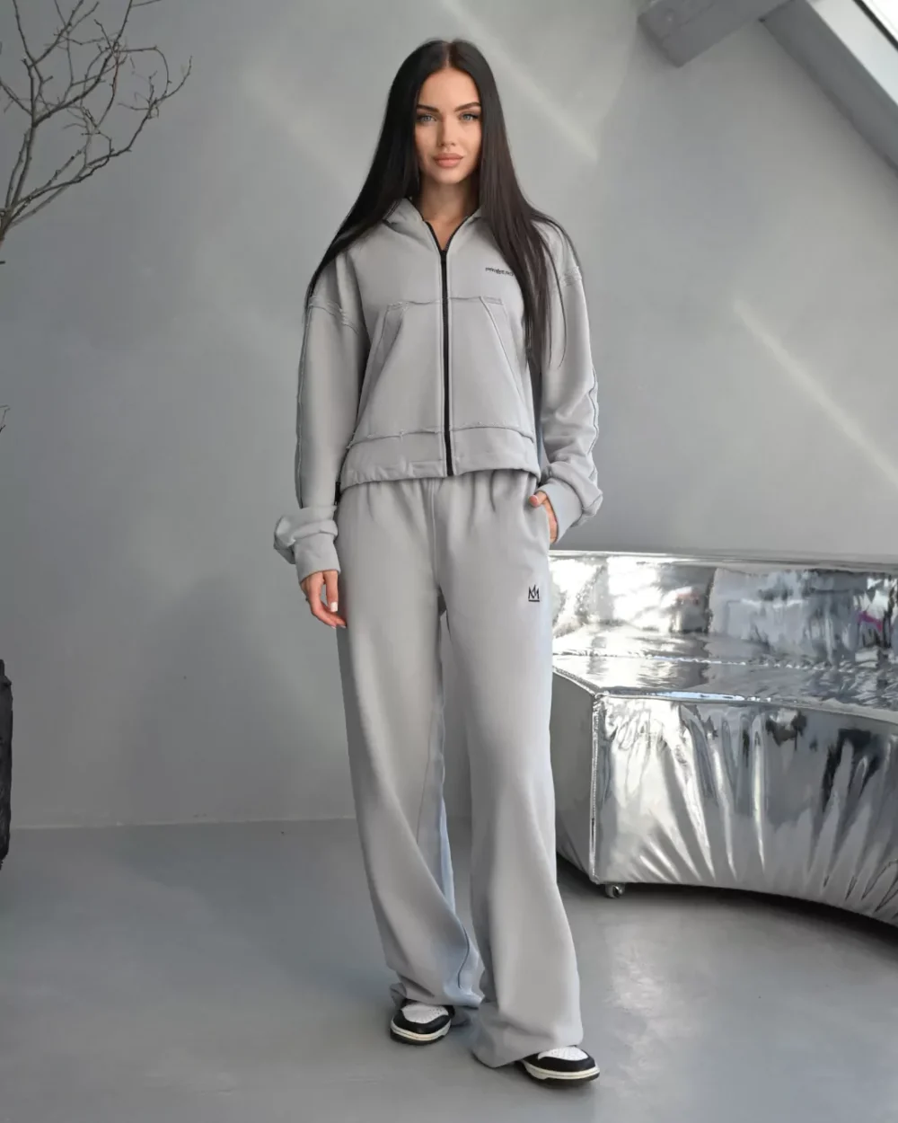 Женский костюм c наружными швами "INSIDE"